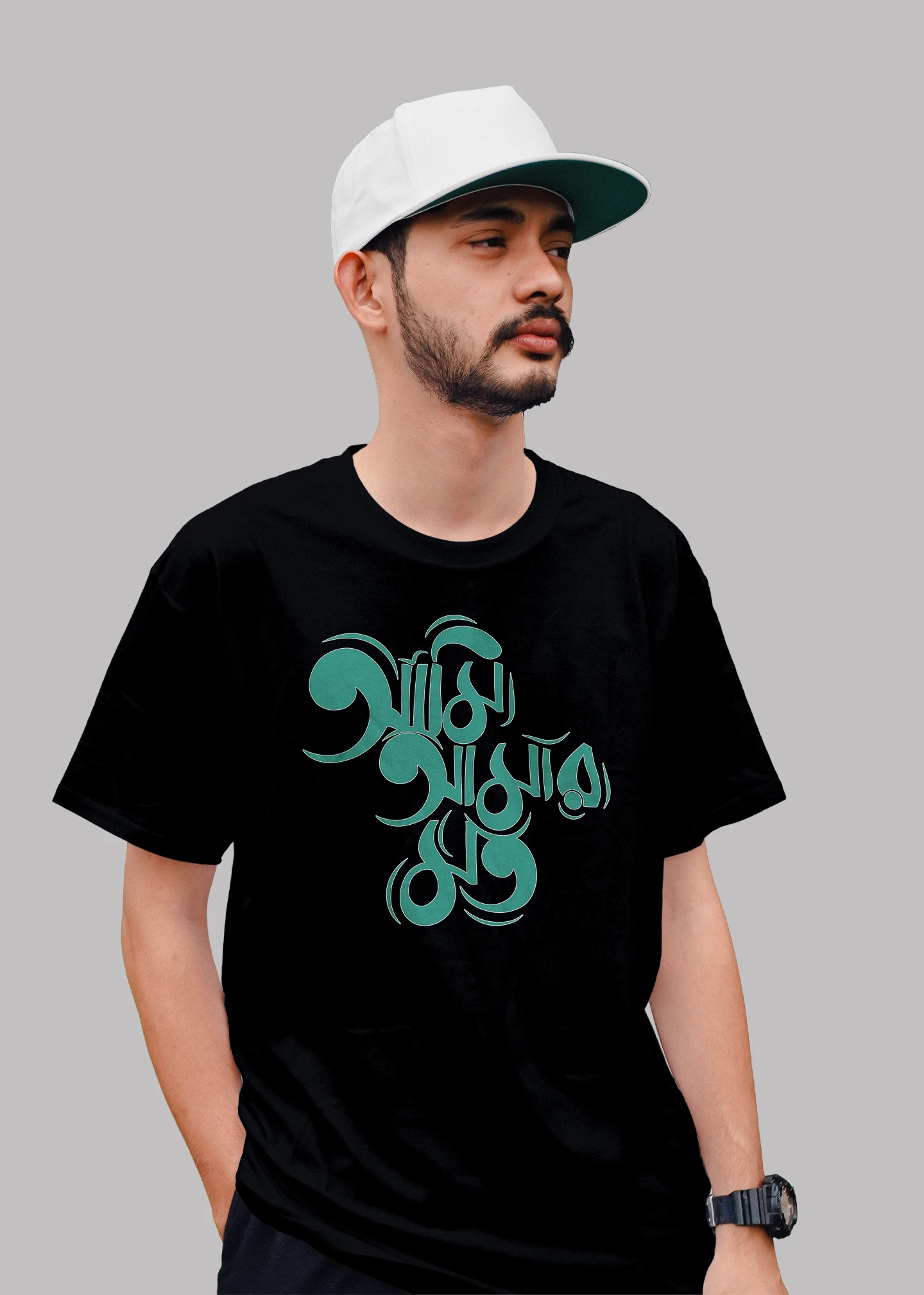 Ami amar moto Premium Cotton Unisex T-shirt - Image 3