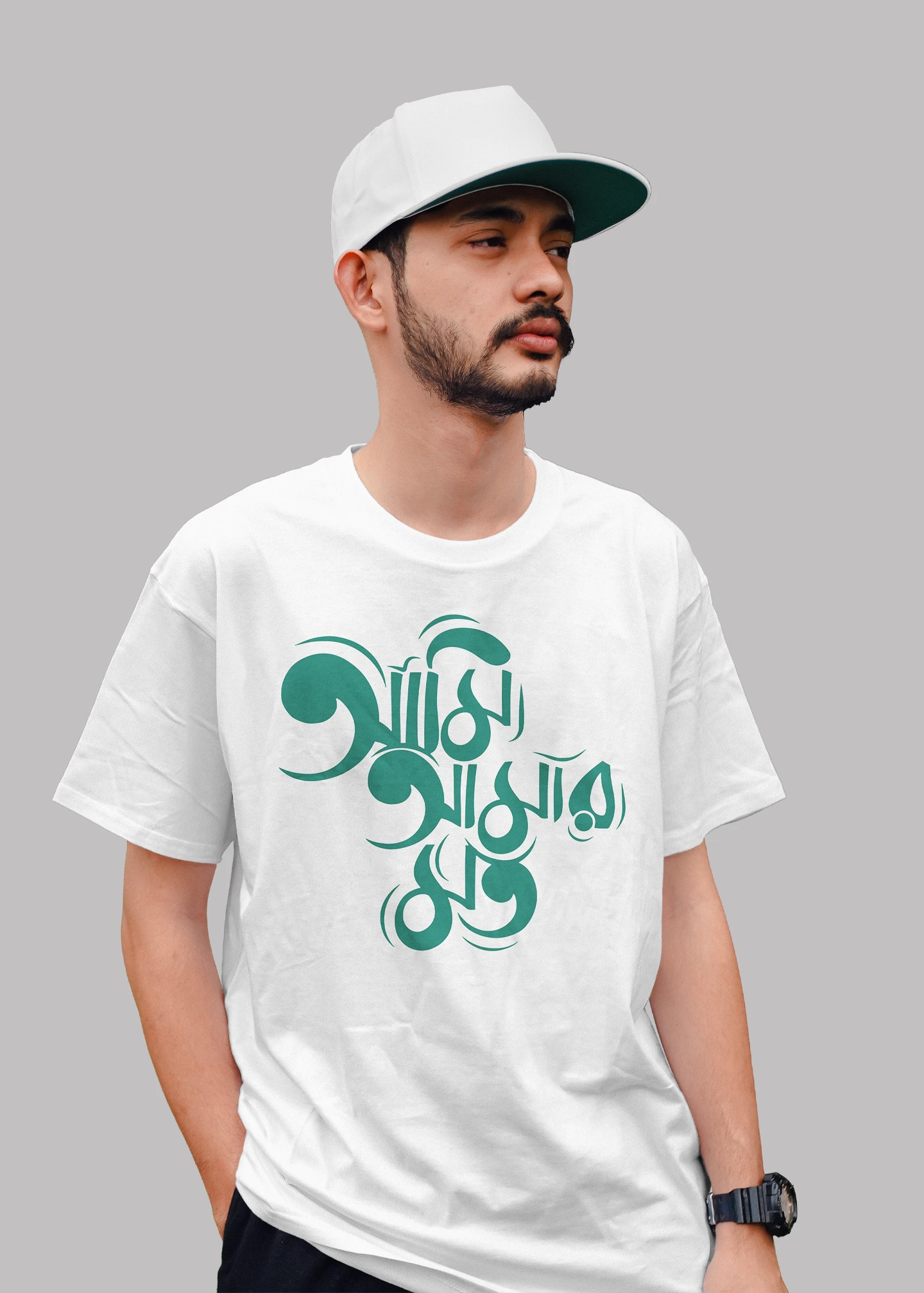 Ami amar moto Premium Cotton Unisex T-shirt - Image 2