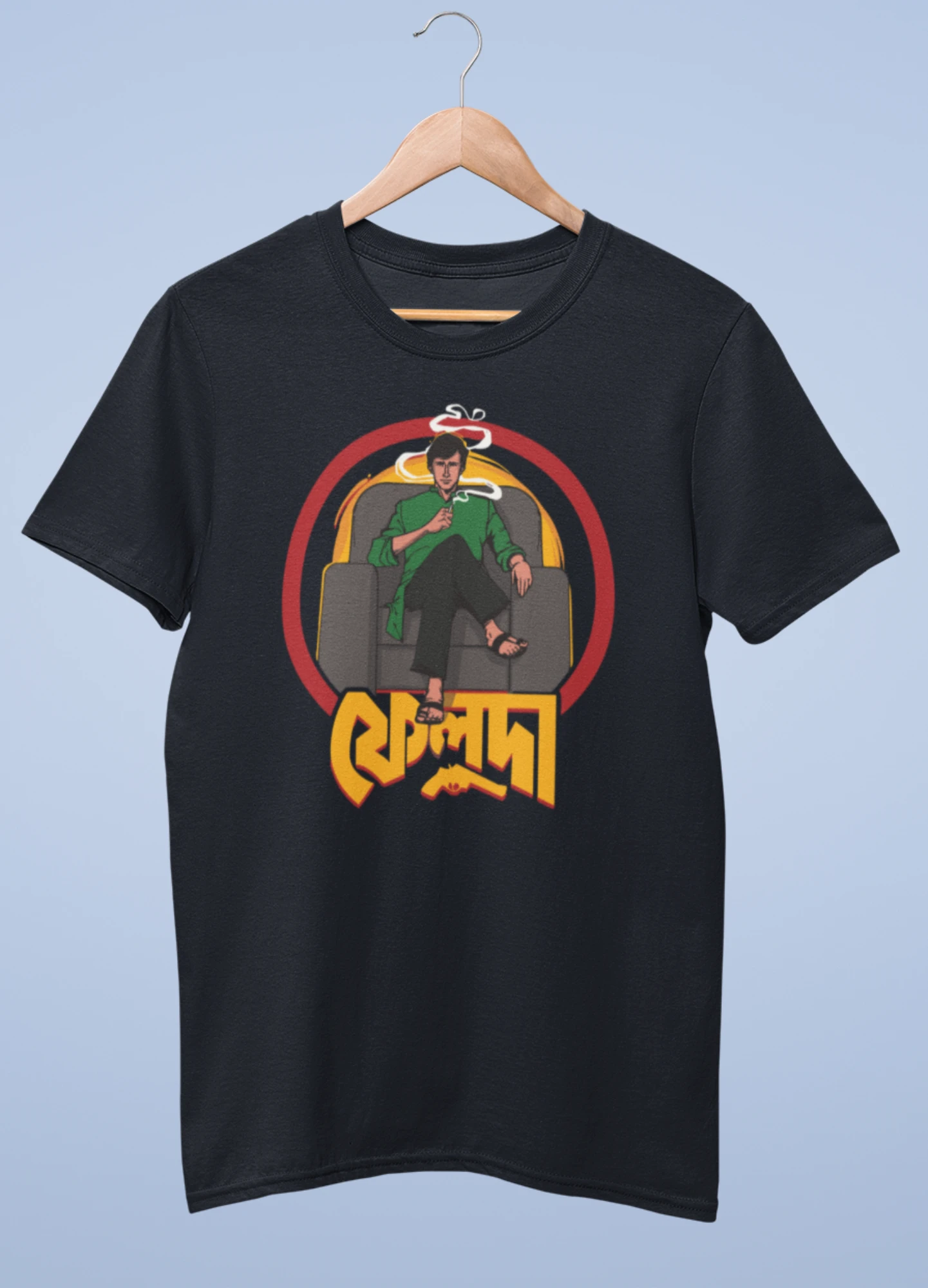 Feluda premium cotton half sleeve unisex t shirts - Image 2