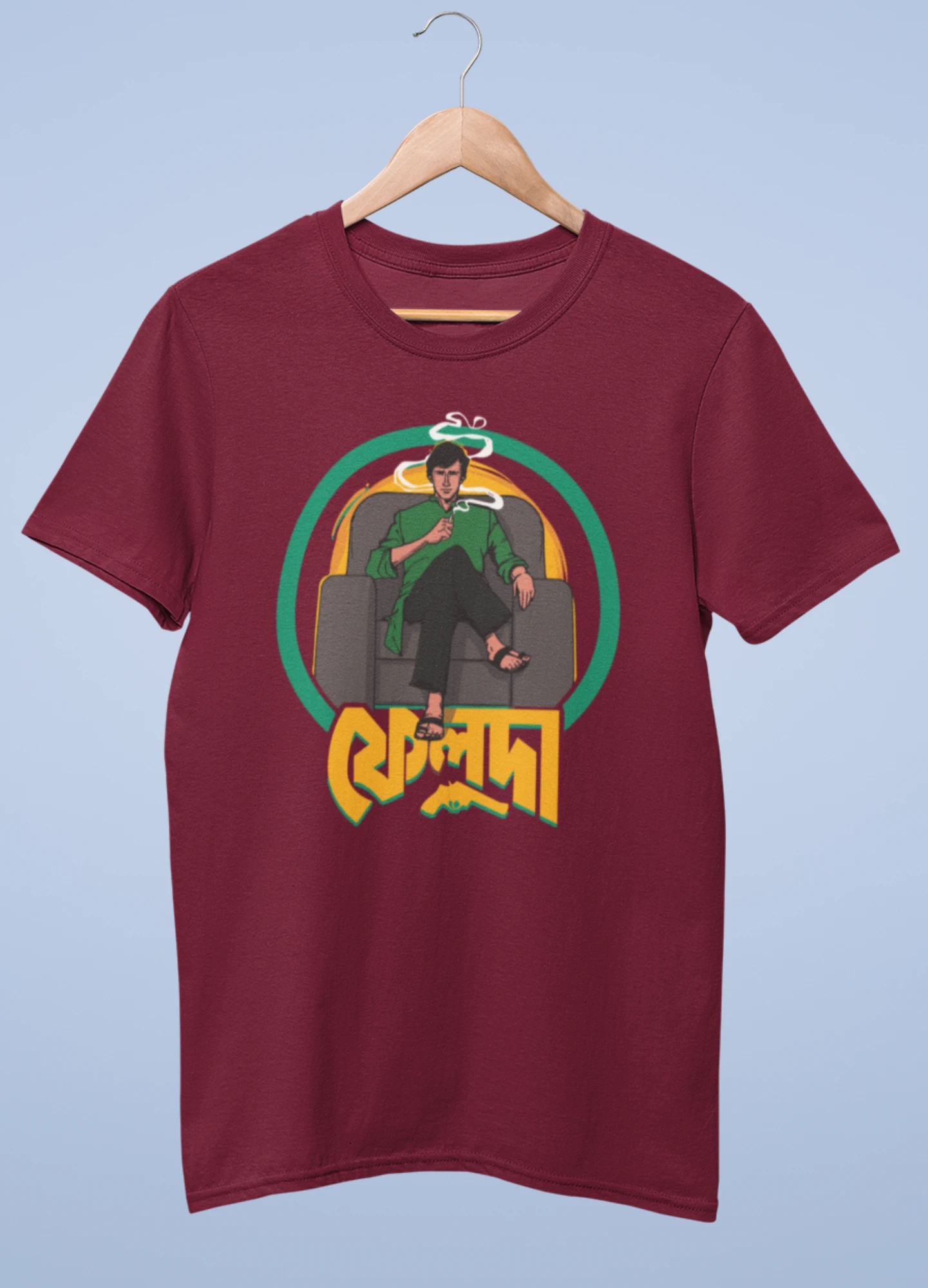 Feluda premium cotton half sleeve unisex t shirts - Image 5