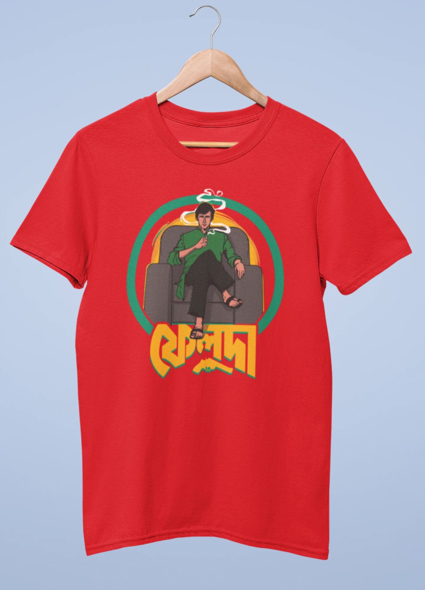 Feluda premium cotton half sleeve unisex t shirts - Image 6
