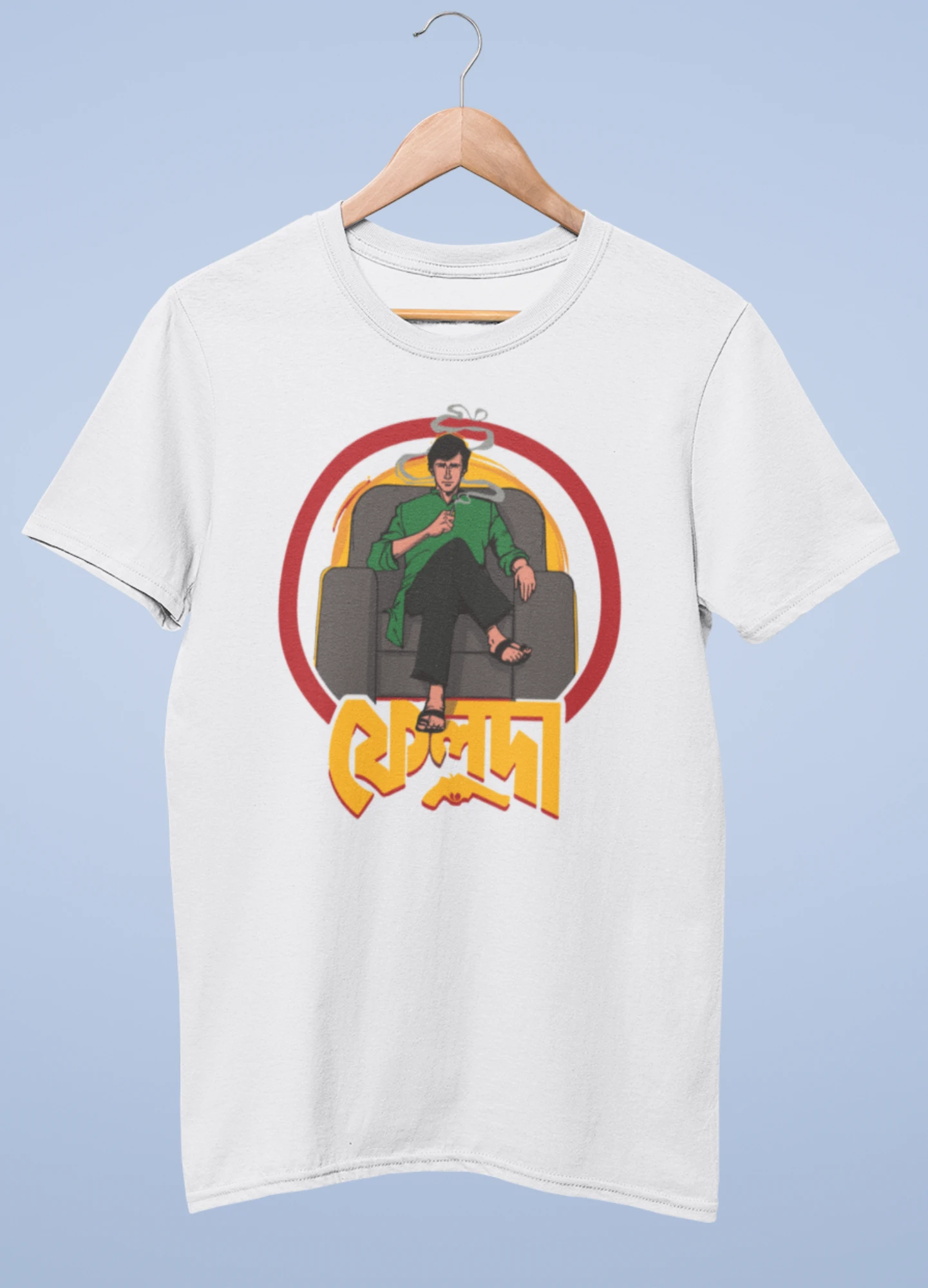 Feluda premium cotton half sleeve unisex t shirts - Image 7
