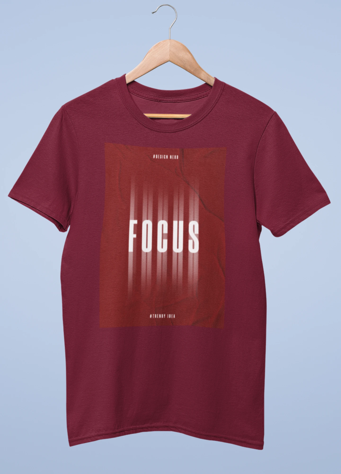 Focus premium cotton half sleeve unisex t shirts - Image 3