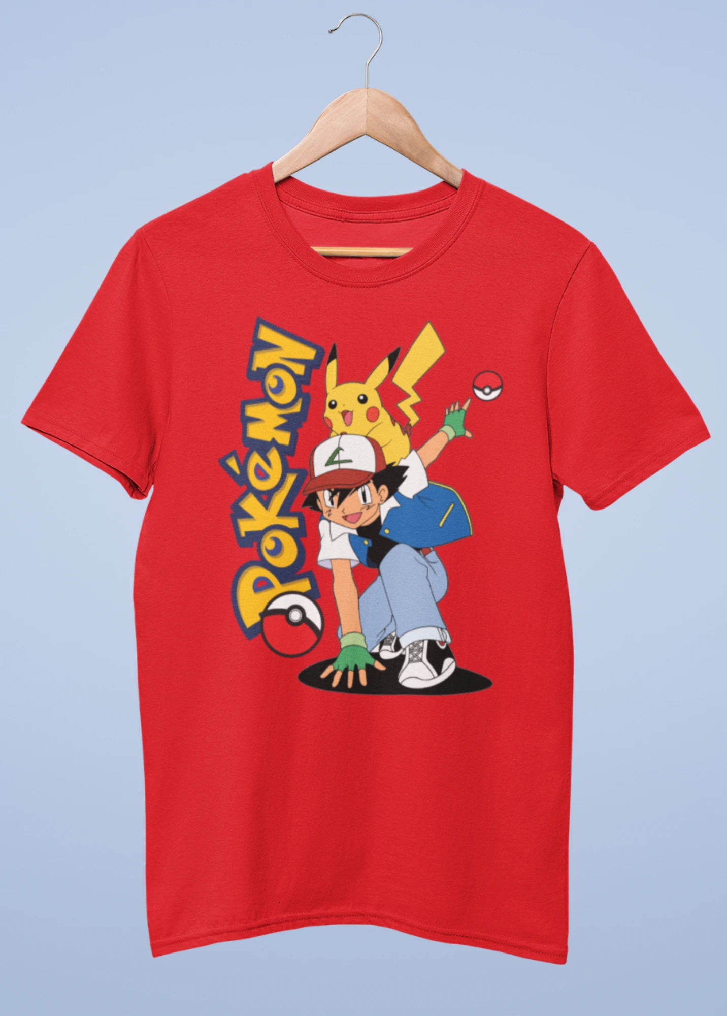Pokemon premium cotton half sleeve unisex t shirts