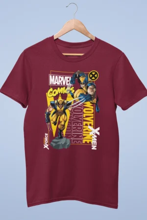 Wolverine premium cotton half sleeve unisex t shirts