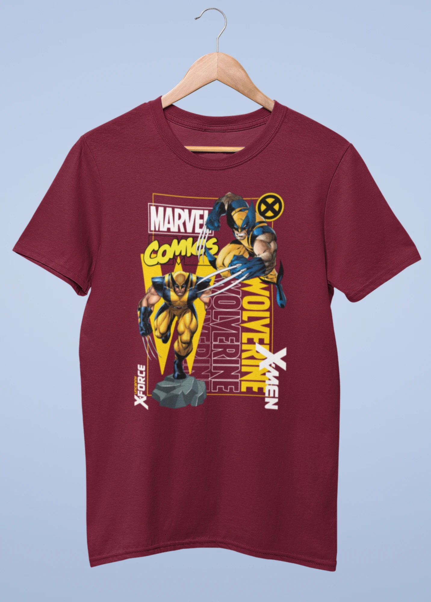 Wolverine premium cotton half sleeve unisex t shirts